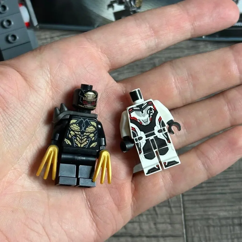 2019 Retired LEGO Marvel 76124 Infinity War War Machine Buster Set - Incomplete